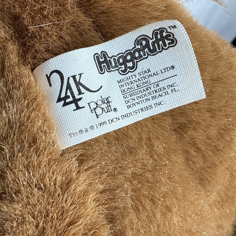 HuggaPuffs Stuffed Paint Horse 24k Polar Puff 5841 Cimmaron Plush Brown White 24 - Picture 9 of 10